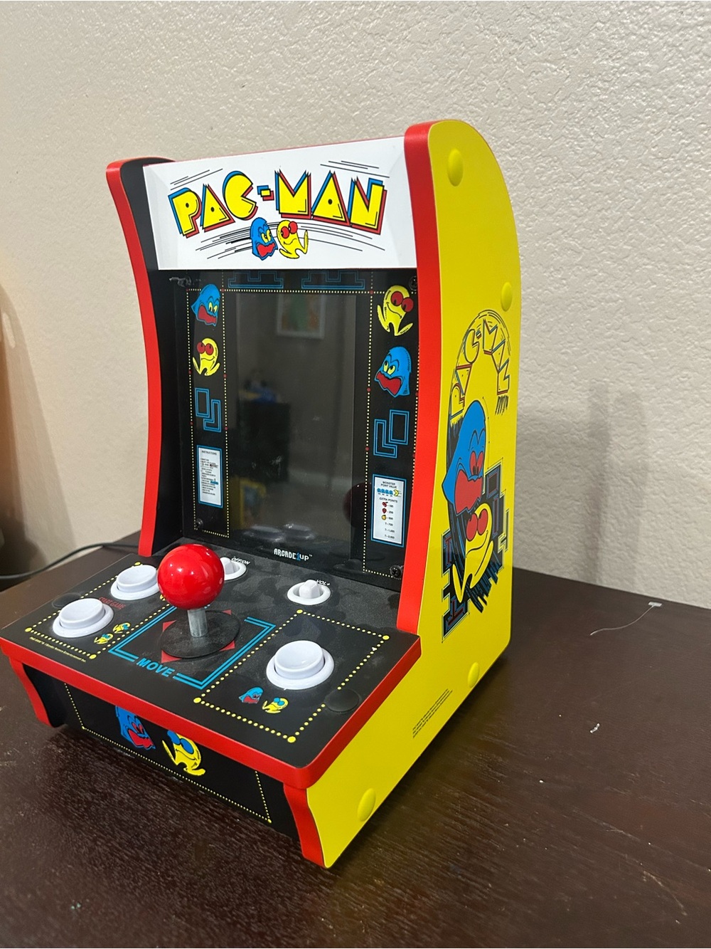 1Up Pac-Man Mini CounterArcade  - Tested and working - Picture 2 of 14